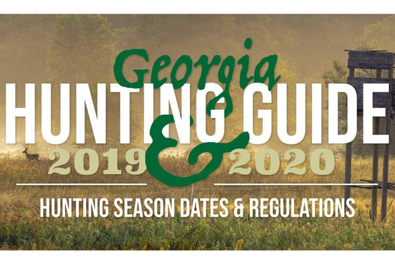 Georgia Hunting Season 2019-2020