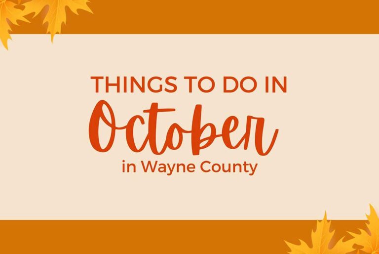 Things to do in October