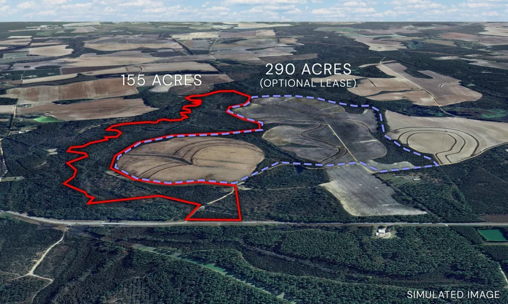 Aerial View of the Property